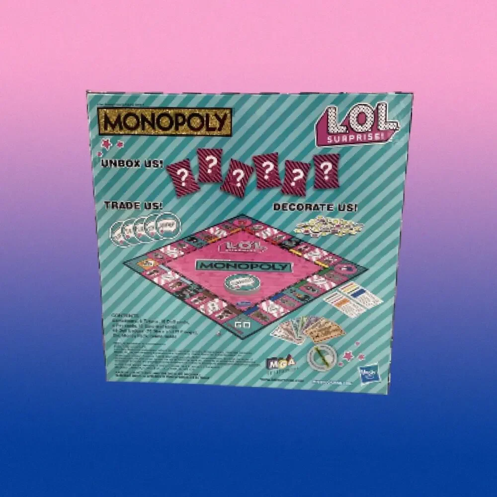 Hasbro L.O.L. Surprise Edition Monopoly Board Game